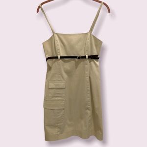 Vintage Y2K Cargo Style Dress SZ 10 EUC